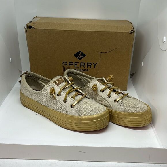 SPERRT TOP-SIDER CREST VIBE PLATFORM WOMENS SNEAKERS FTL-07-150 - Picture 1 of 10